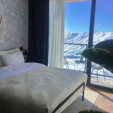 Stuning Views On Mountains, Gudauri Apartamento Exterior foto